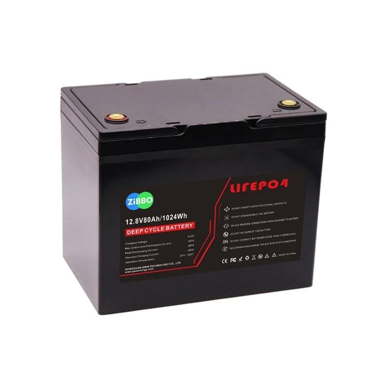 12V 80AH Lithium Iron Phosphate Deep Cycle Battery