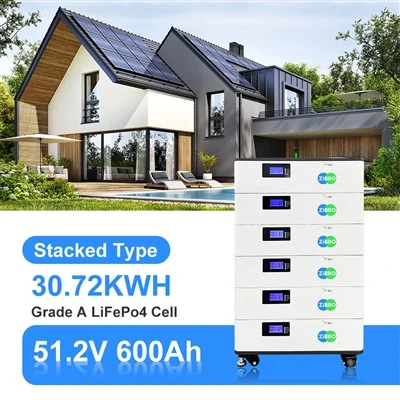 48V stablet LiFePO4-batteri 600Ah 30KWH Lithium-jernbatterier