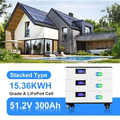 Boligenergiopbevaring 15KWH Solar Stacked Battery 51,2V 300Ah Lang levetid
